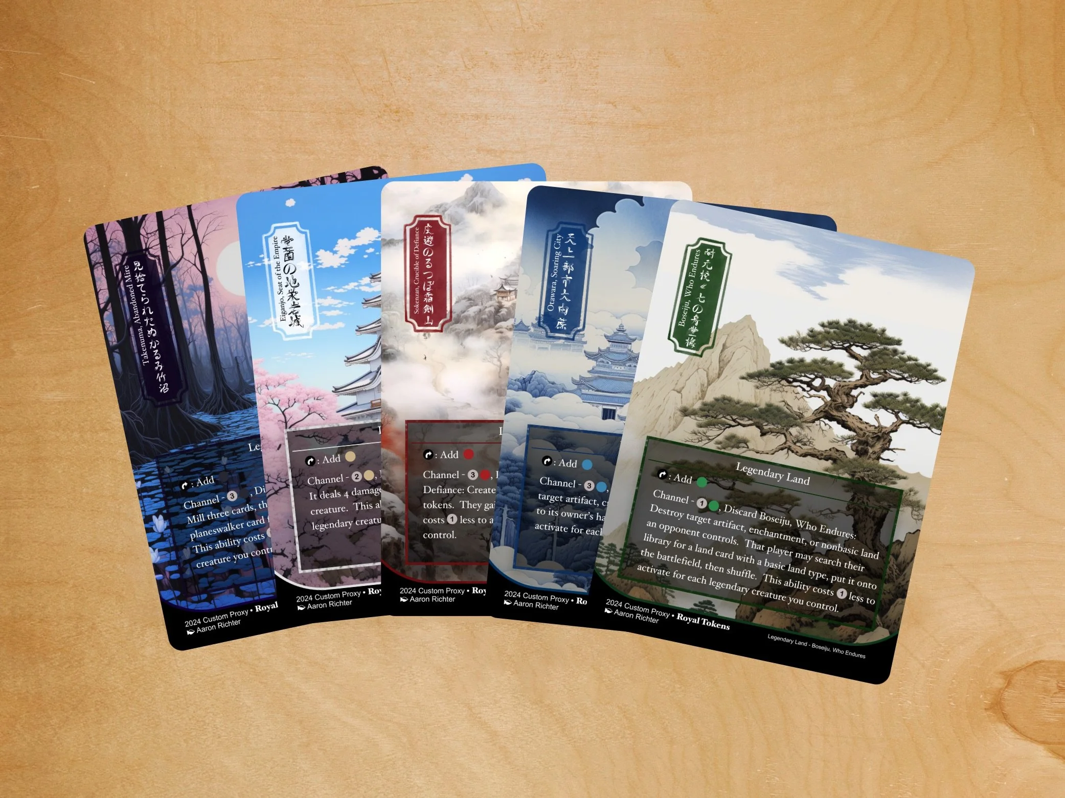 Japanese Legendary Lands — The Royal Speakeasy